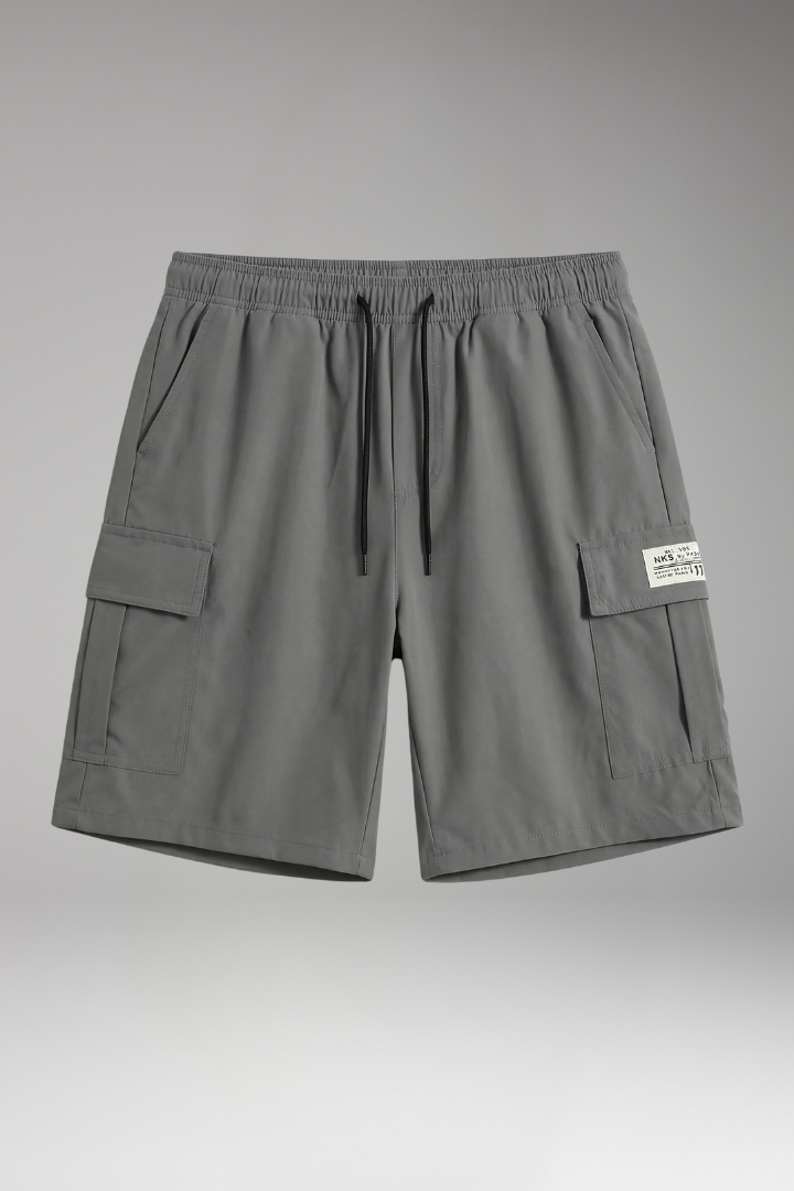 Men's Cargo Knee Length Shorts with Drawstring
