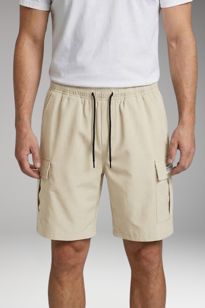 Men's Cargo Knee Length Shorts with Drawstring