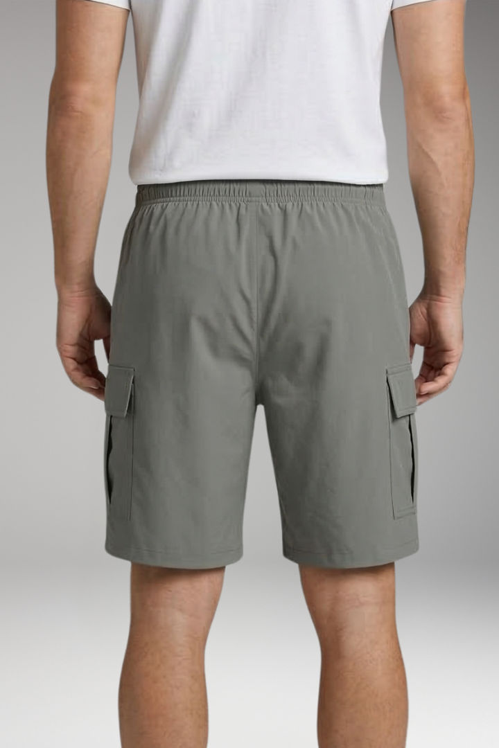 Men's Cargo Knee Length Shorts with Drawstring