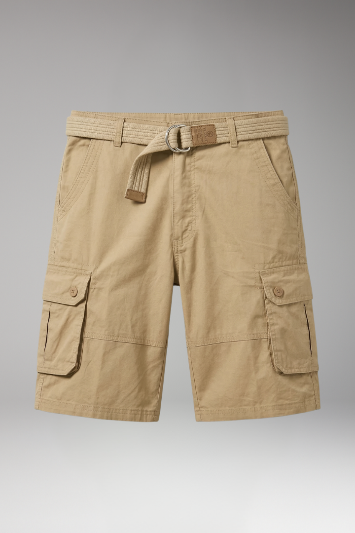 Men's Cargo Shorts with Multiple Pockets