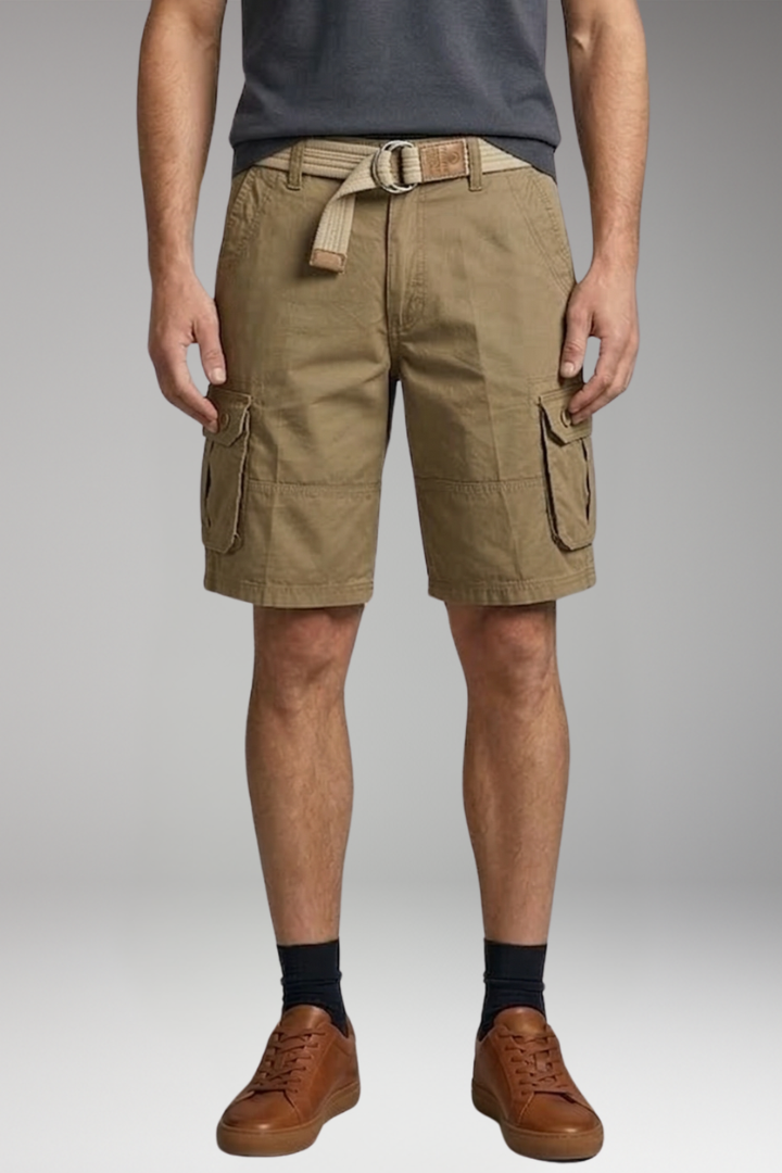 Men's Cargo Shorts with Multiple Pockets