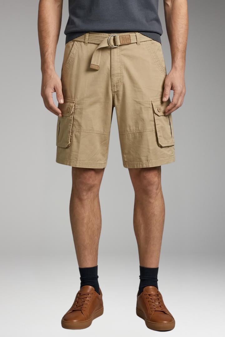 Men's Cargo Shorts with Multiple Pockets