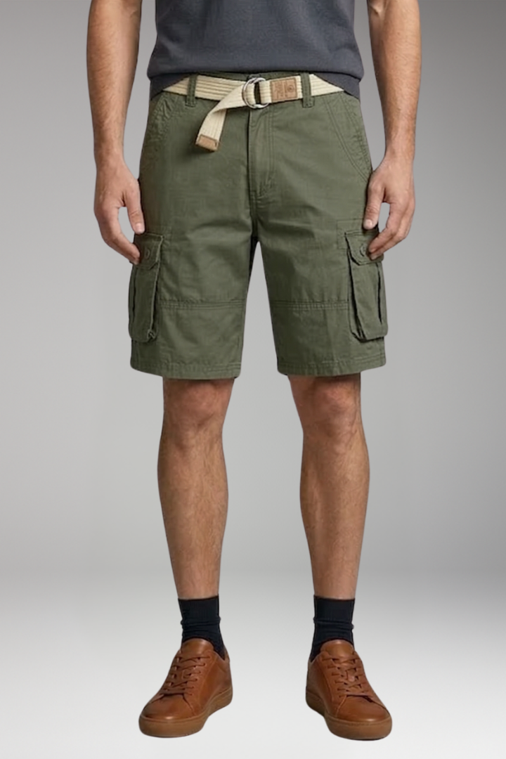 Men's Cargo Shorts with Multiple Pockets