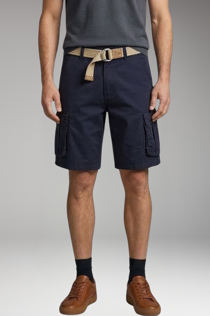 Men's Cargo Shorts with Multiple Pockets