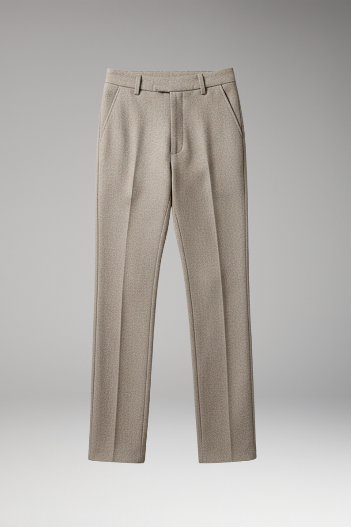 Men's Pants with Slim Legs and Standard Hem