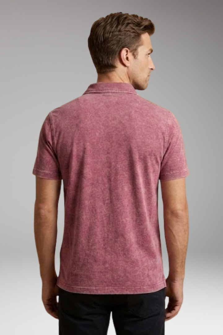 Men's Polo Shirt with Classic Collar and Comfortable Fit