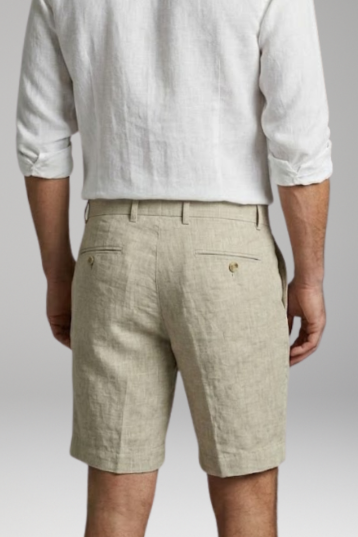 Men's Shorts with Button Fastening