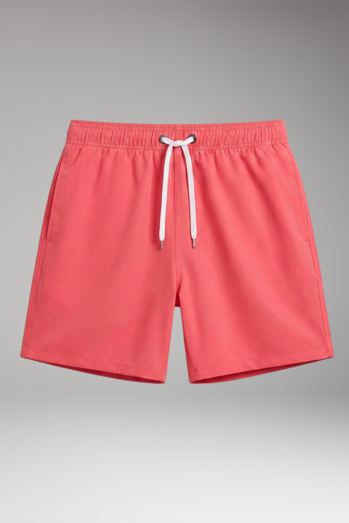 Men's Swim Shorts with Drawstring Closure