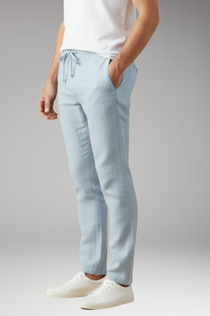 Men's Trousers with Drawstring Waistband