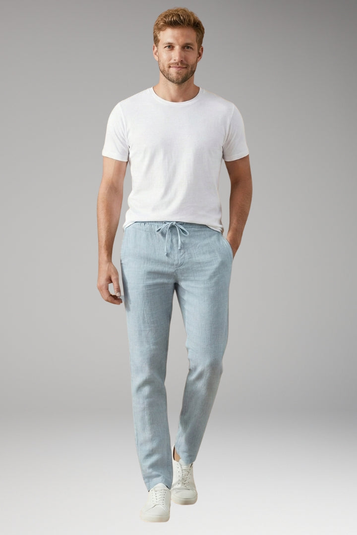 Men's Trousers with Drawstring Waistband