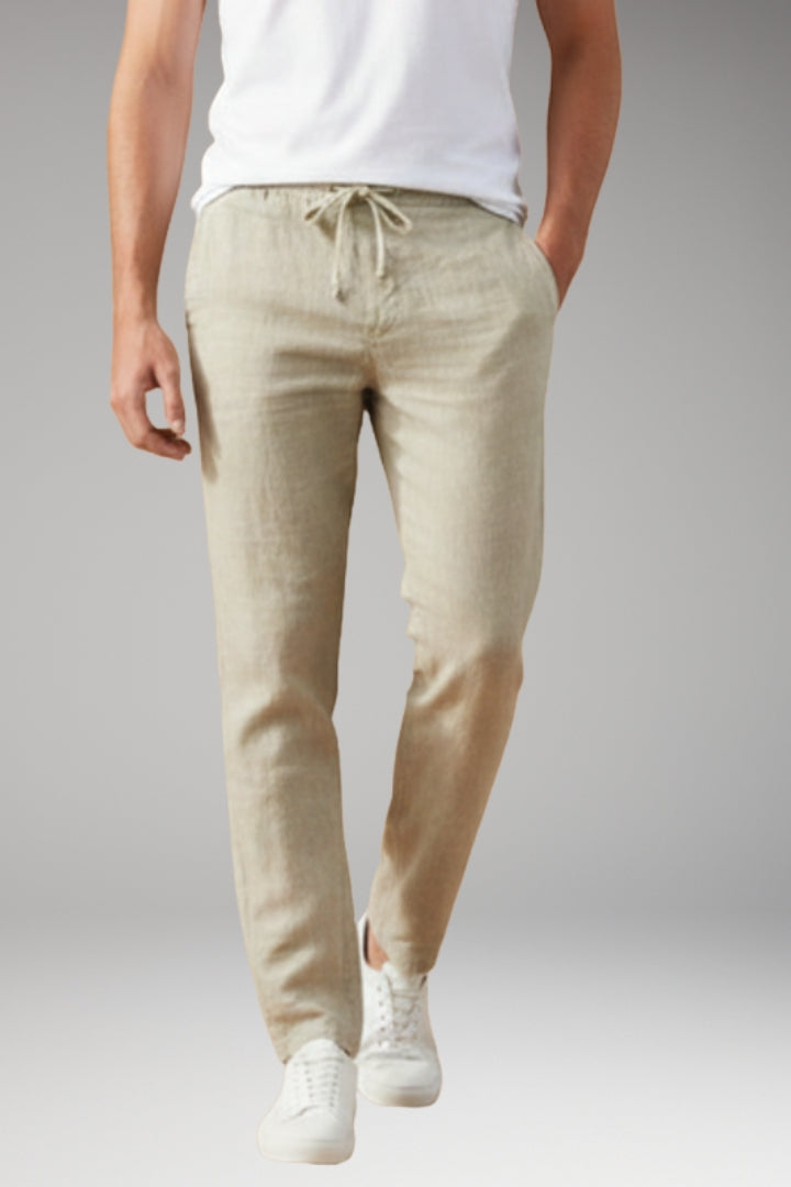 Men's Trousers with Drawstring Waistband