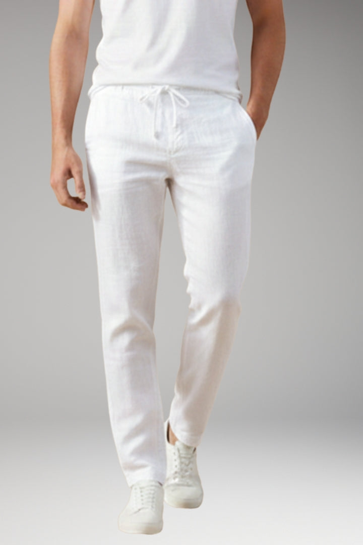 Men's Trousers with Drawstring Waistband