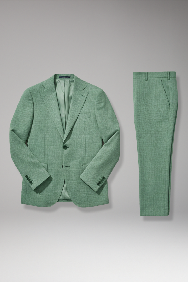 Men’s Two-Piece Suit with Jacket and Trousers