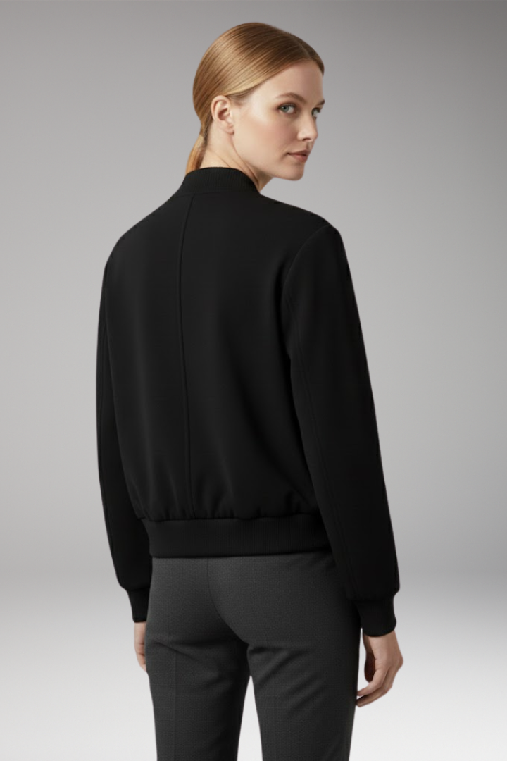 Women's Bomber Jacket with Pockets Blend