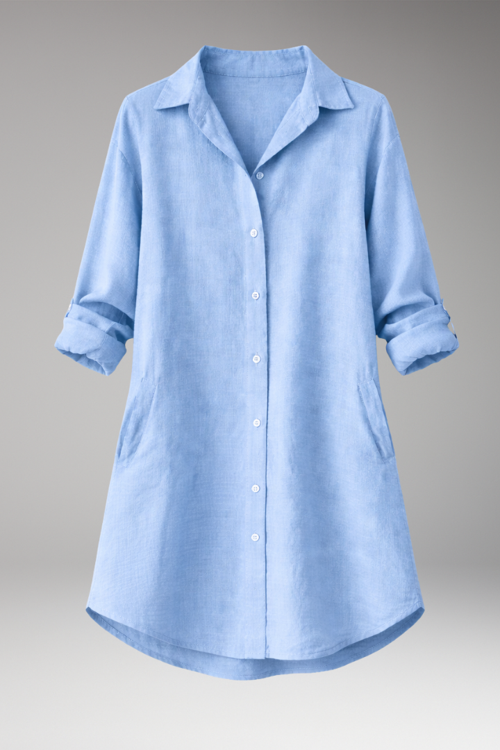 Women's Button-Down Shirt Dress Women's Button-Down Shirt Dress