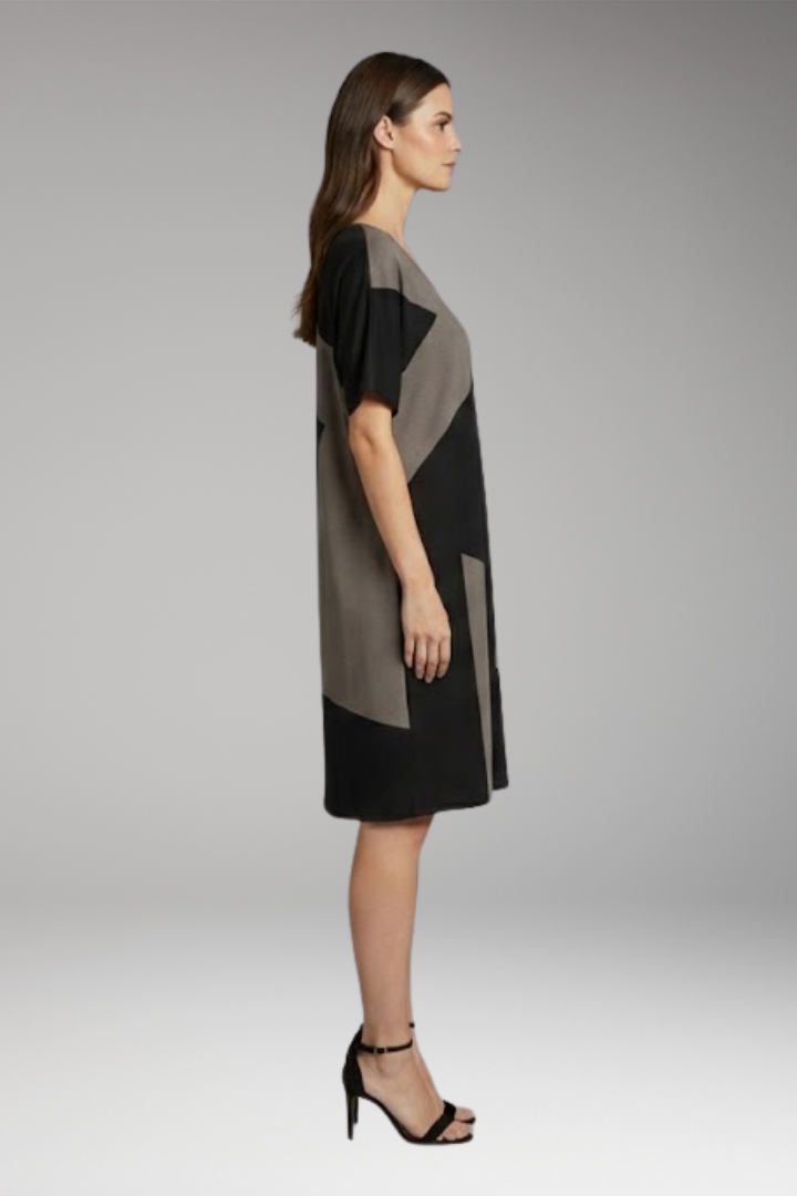 Women's Casual Short-Sleeved Loose Dress for Spring and Summer