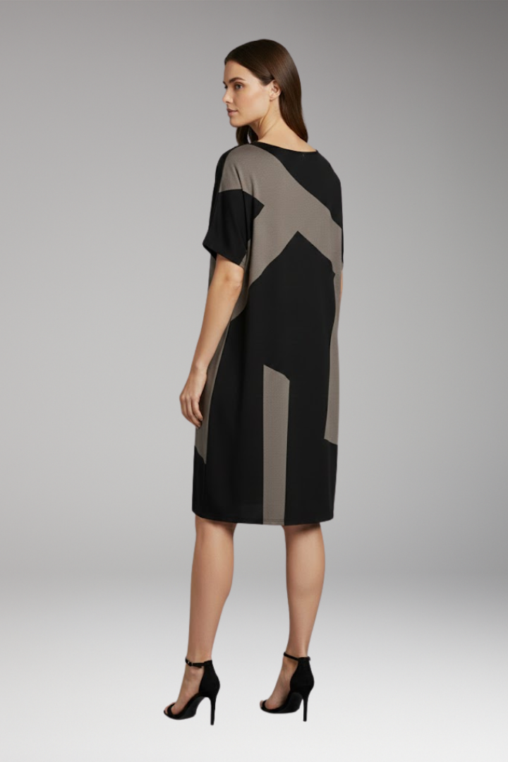 Women's Casual Short-Sleeved Loose Dress for Spring and Summer