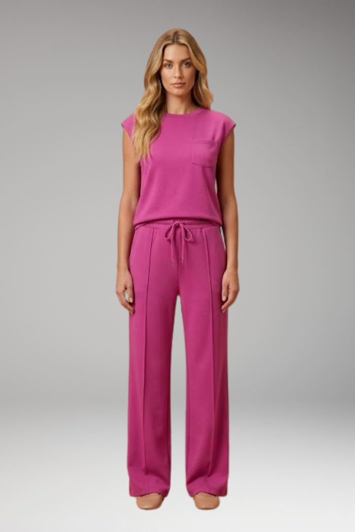 Women's Casual Summer Two-Piece Set with Relaxed Fit and Versatile Style