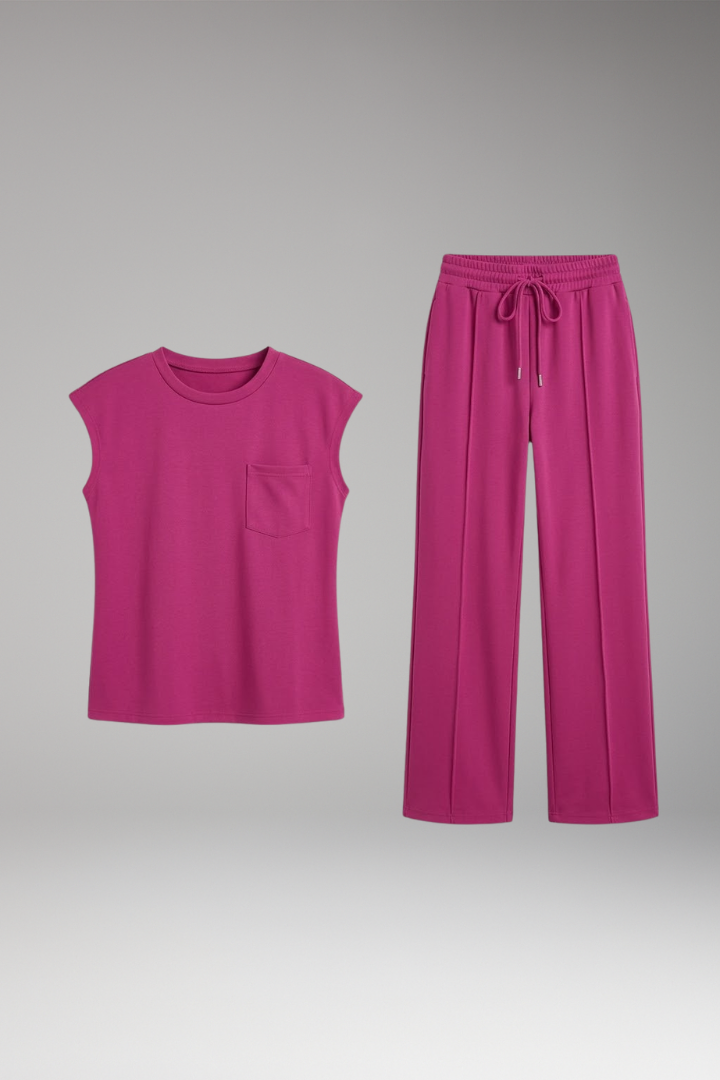 Women's Casual Summer Two-Piece Set with Relaxed Fit and Versatile Style
