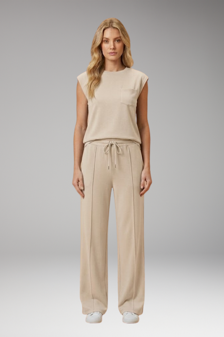 Women's Casual Summer Two-Piece Set with Relaxed Fit and Versatile Style