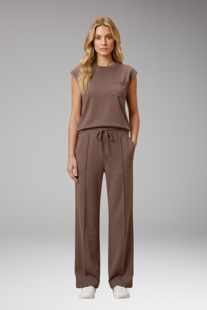 Women's Casual Summer Two-Piece Set with Relaxed Fit and Versatile Style