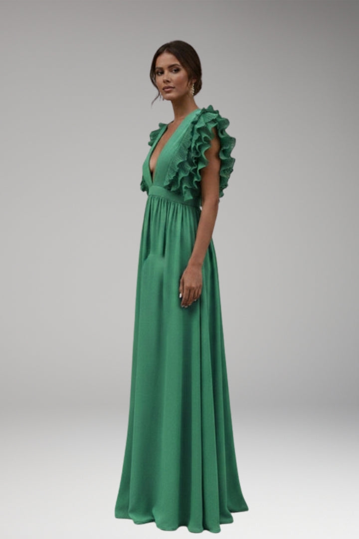 Women's Classic General Dress with Elegant Details