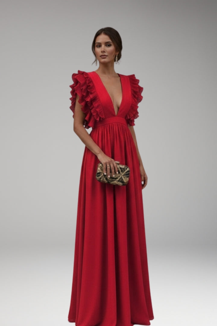 Women's Classic General Dress with Elegant Details