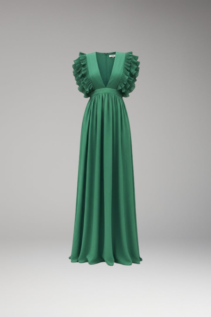 Women's Classic General Dress with Elegant Details