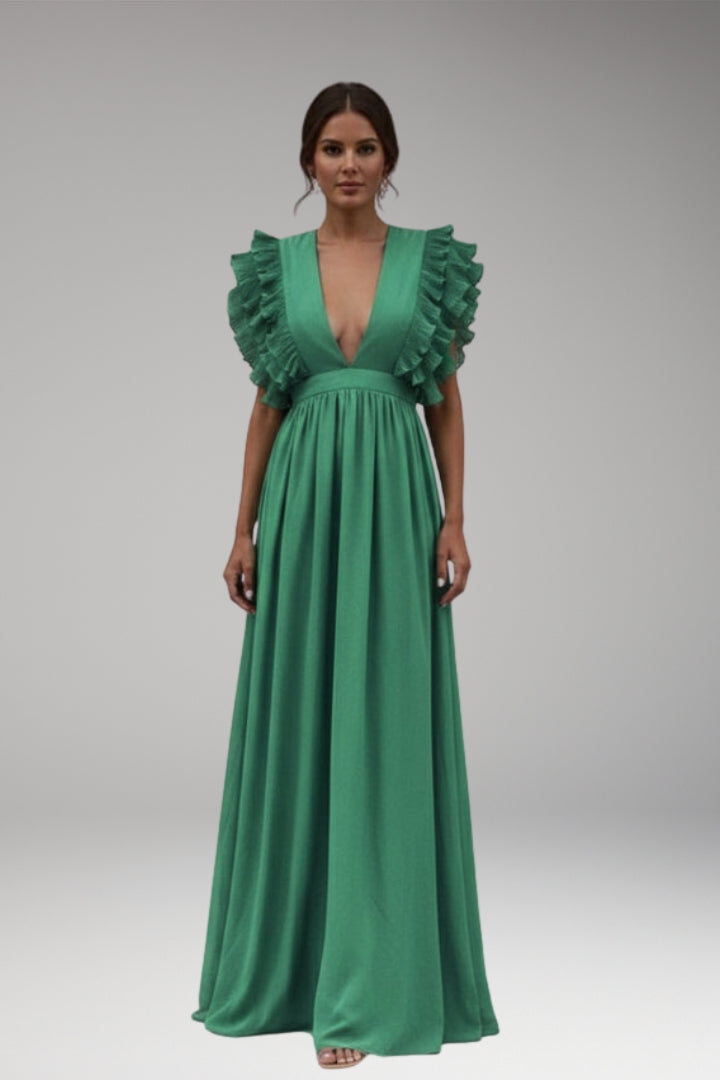 Women's Classic General Dress with Elegant Details