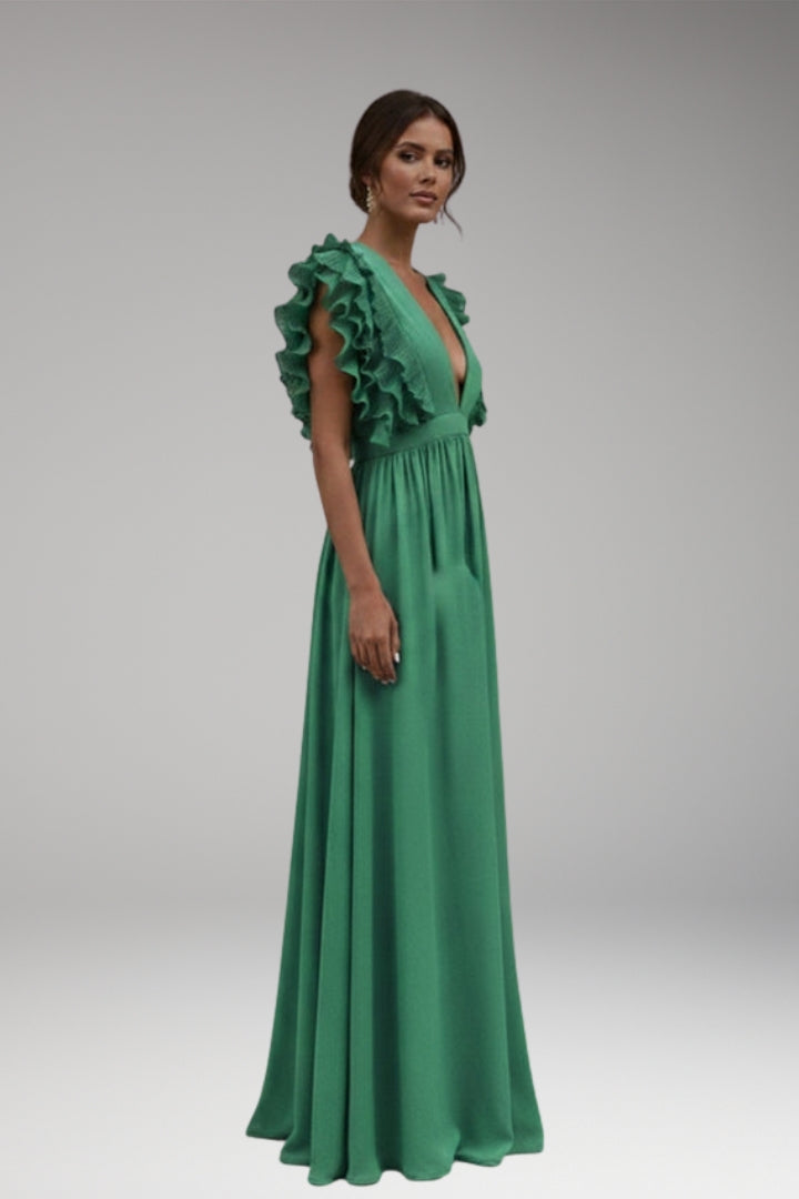 Women's Classic General Dress with Elegant Details
