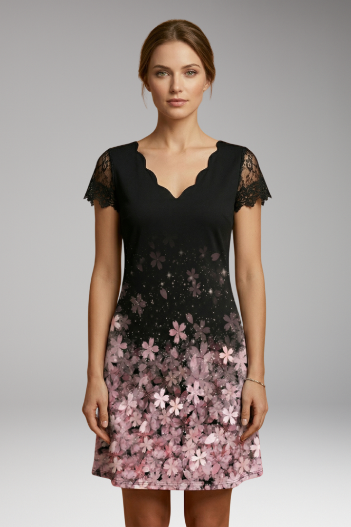 Women's Dress with Intricate Details and Timeless Style