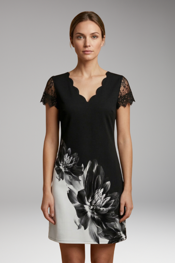 Women's Dress with Intricate Details and Timeless Style