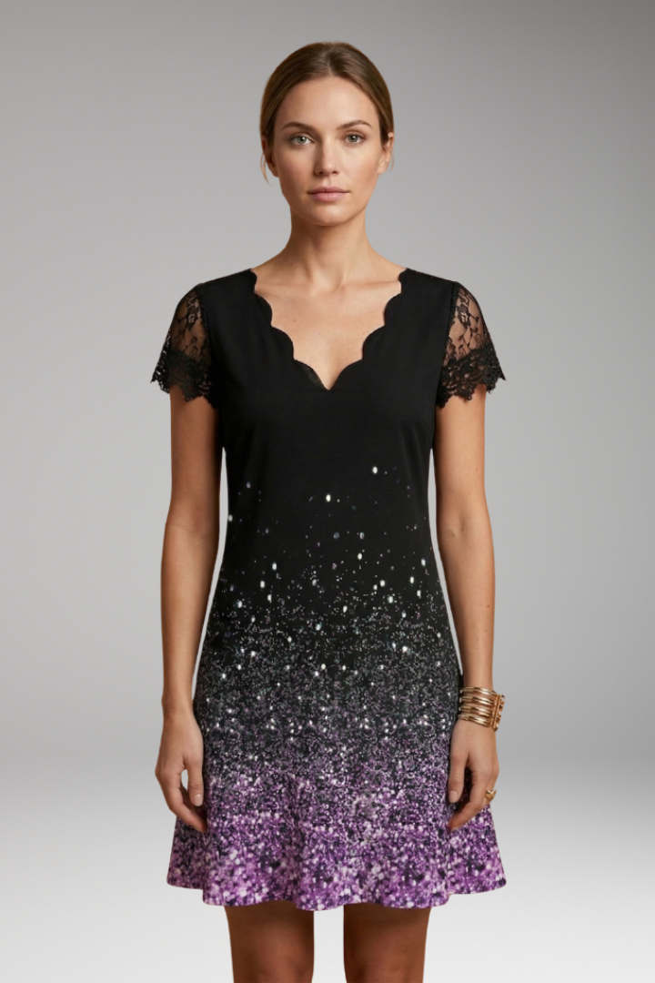Women's Dress with Intricate Details and Timeless Style