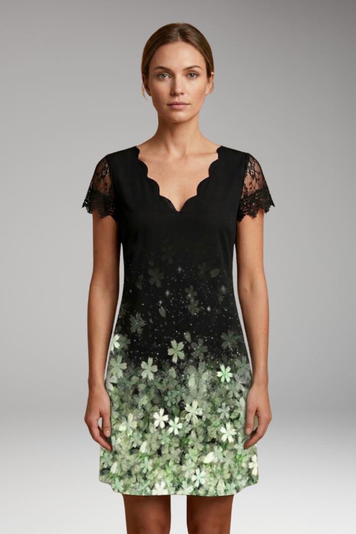 Women's Dress with Intricate Details and Timeless Style