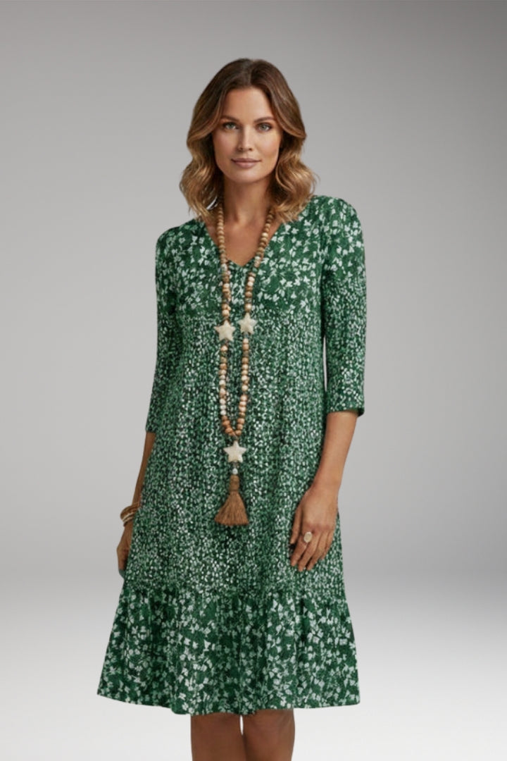 Women's Dress with Sophisticated Cut and Practical Design