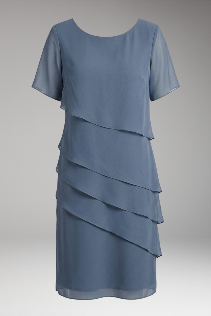 Women's Dress with Strappy Style and Knit Construction