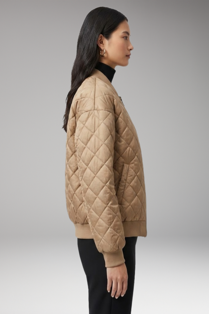 Women's Jacket with Padding and Pockets