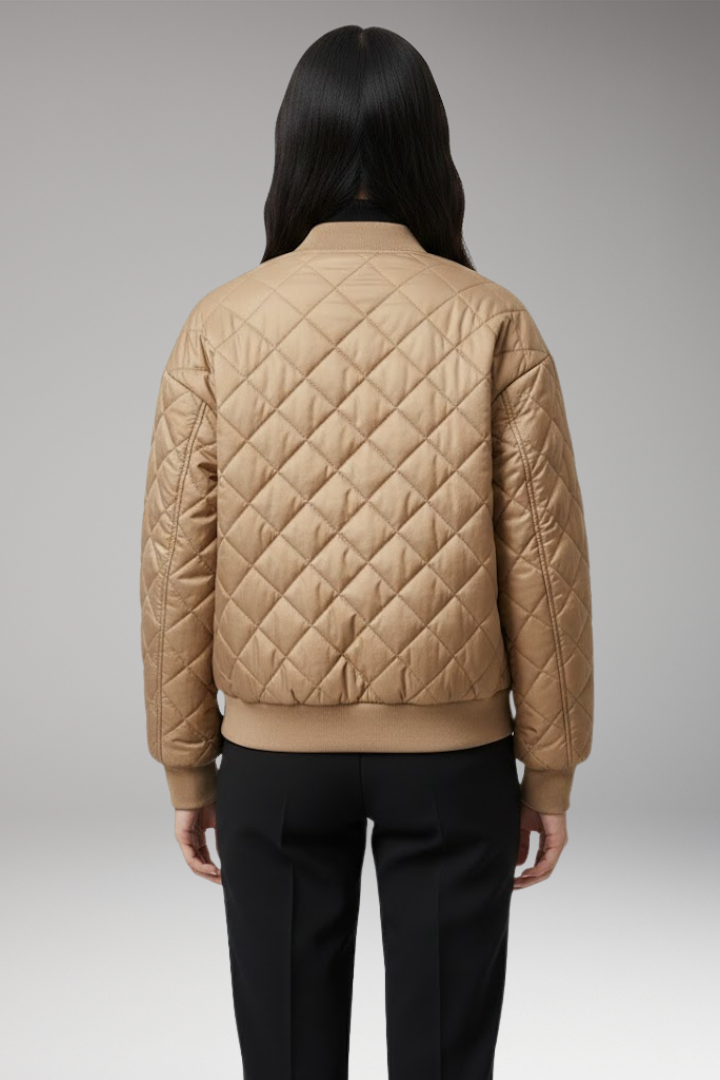 Women's Jacket with Padding and Pockets