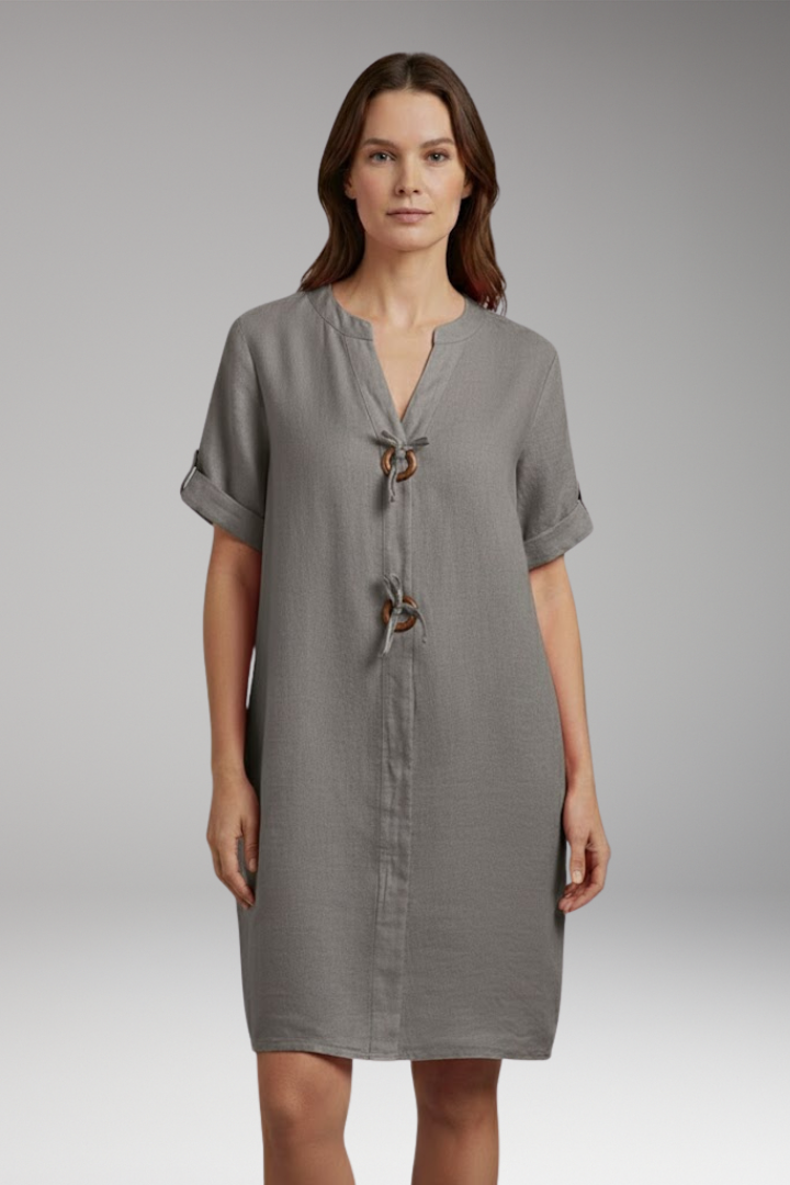 Women's Loose-Fitting Dress with Relaxed Fit and Versatile Design