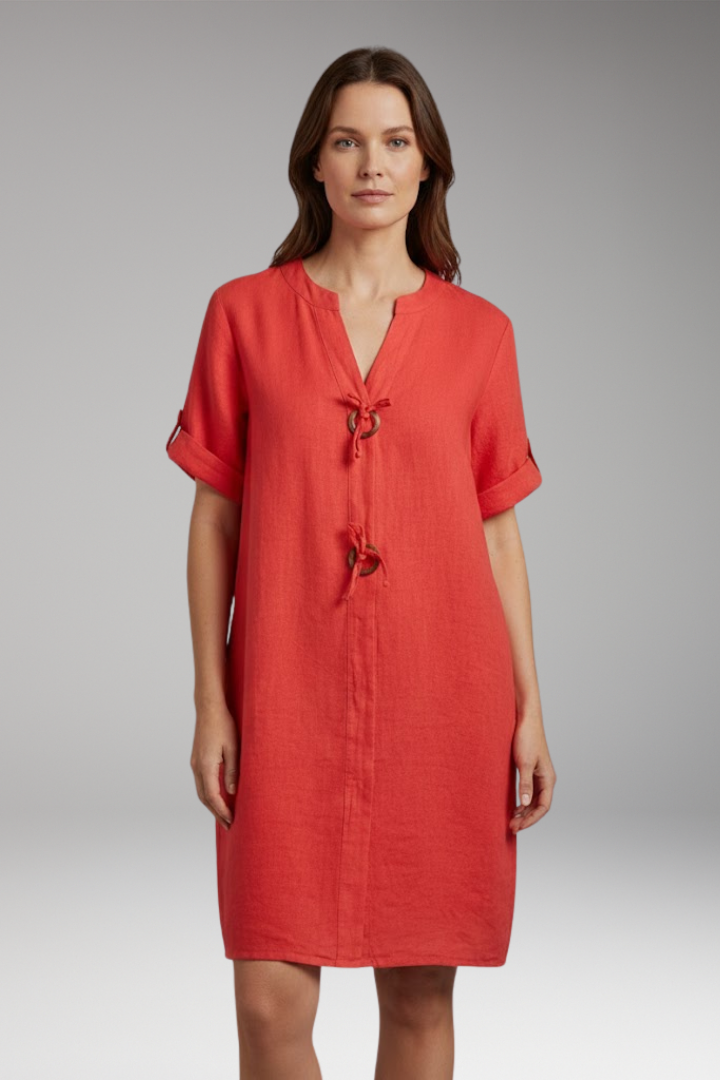 Women's Loose-Fitting Dress with Relaxed Fit and Versatile Design