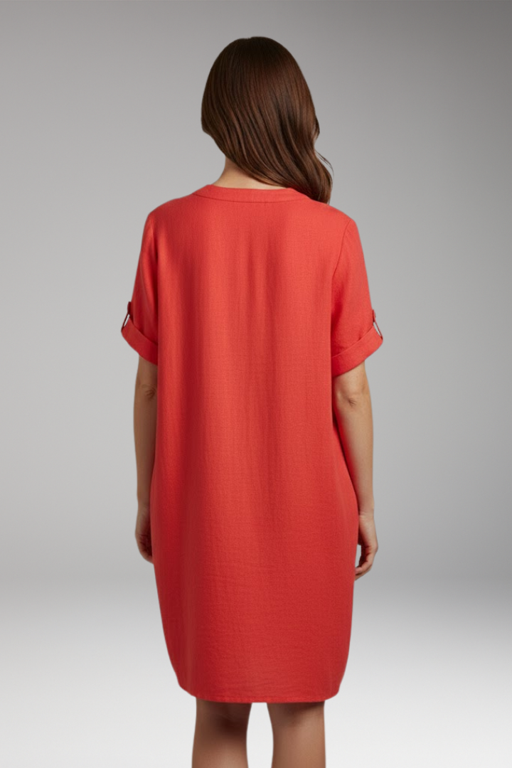 Women's Loose-Fitting Dress with Relaxed Fit and Versatile Design