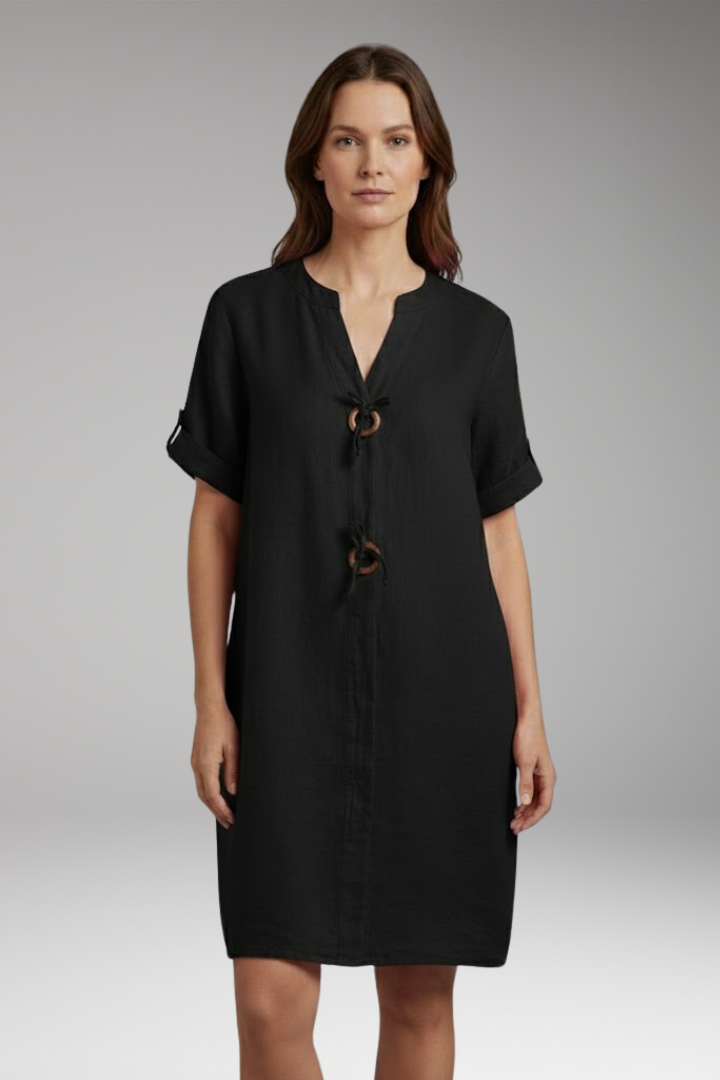 Women's Loose-Fitting Dress with Relaxed Fit and Versatile Design