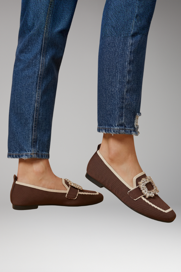 Women's orthopedic Loafers with Cushioned Footbed