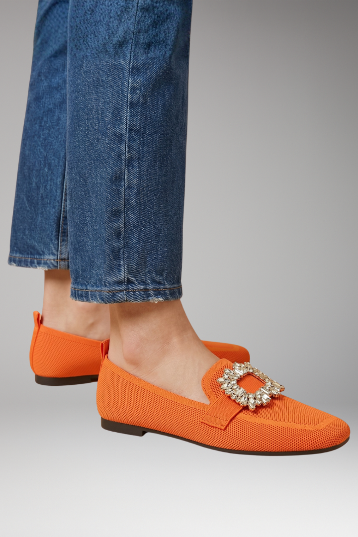Women's orthopedic Loafers with Cushioned Footbed