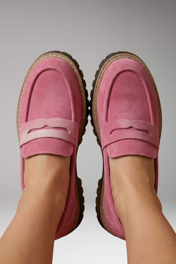 Women's Orthopedic Loafers with Ergonomic Support and Soft Cushioning