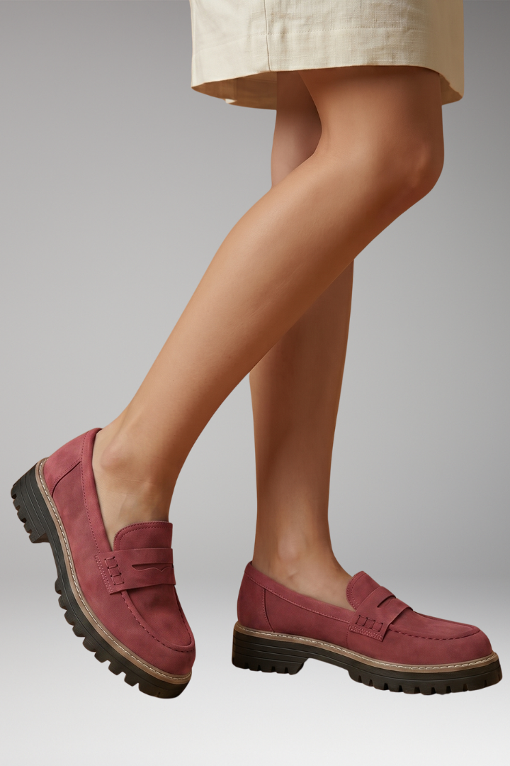 Women's Orthopedic Loafers with Ergonomic Support and Soft Cushioning
