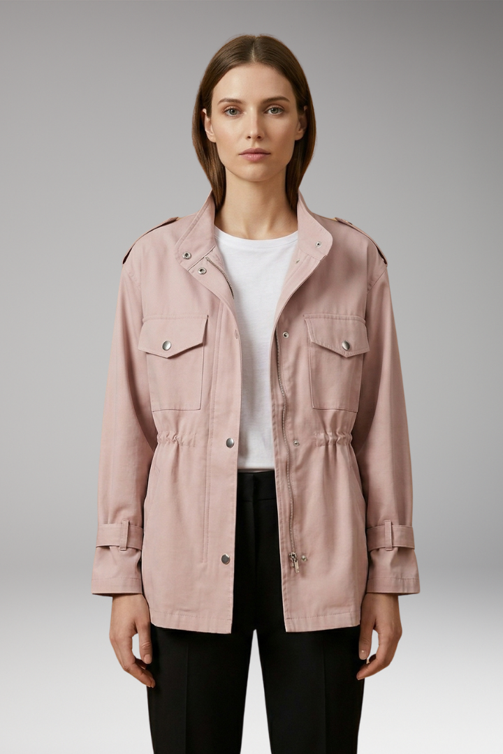 Women's Overcoat with Elegant Tailoring and Soft Wool Blend