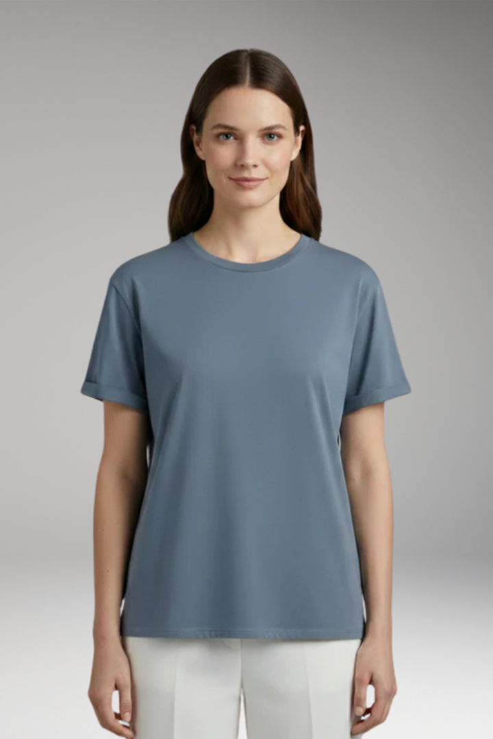 Women's Oversized T Shirt with Short Sleeves