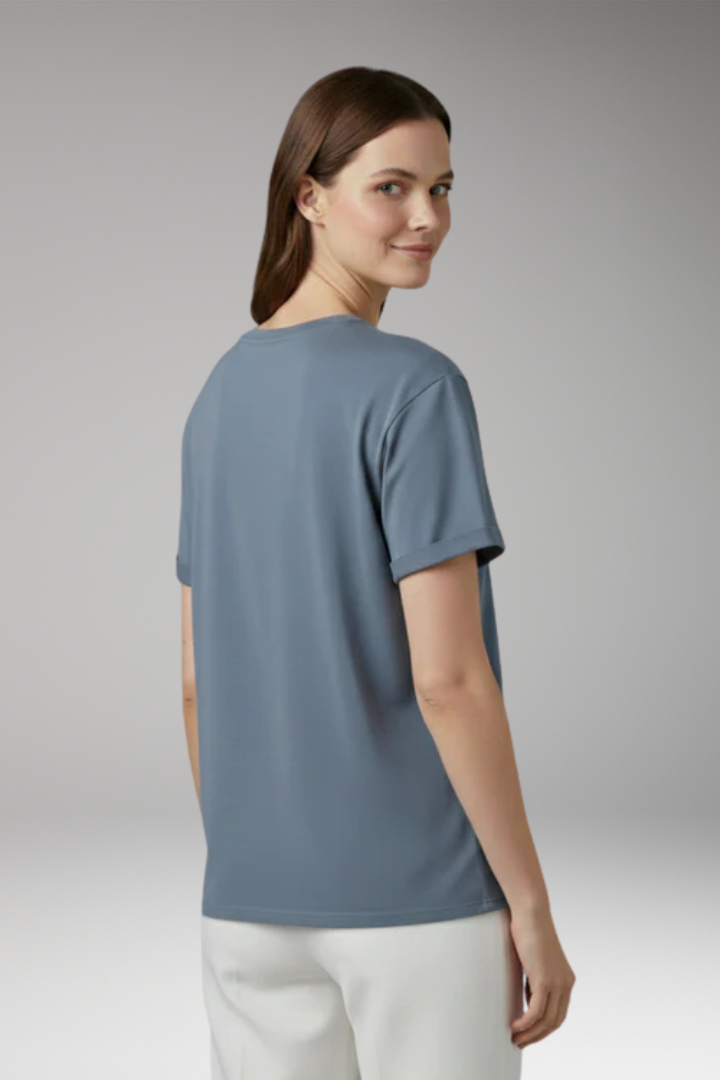 Women's Oversized T Shirt with Short Sleeves
