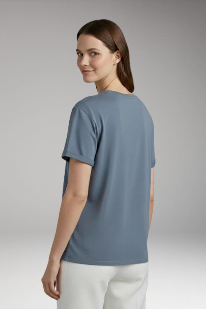 Women's Oversized T Shirt with Short Sleeves